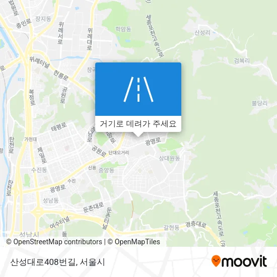 산성대로408번길 지도