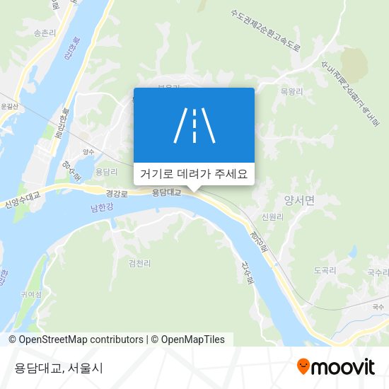 용담대교 지도