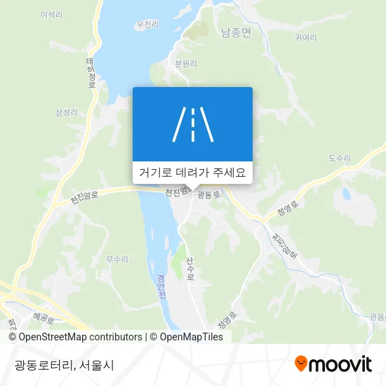 광동로터리 지도