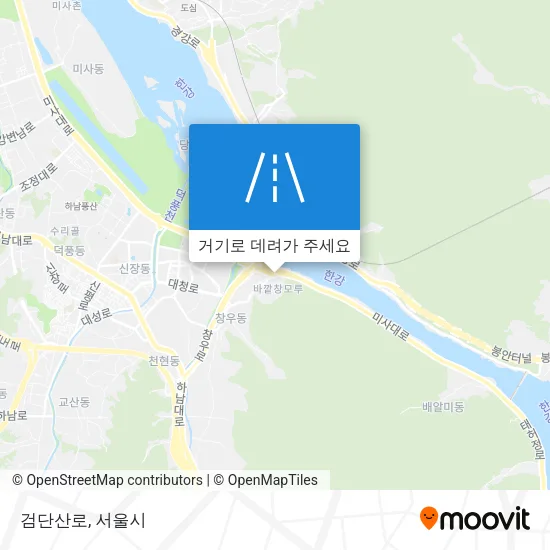 검단산로 지도