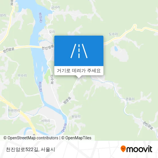 천진암로522길 지도