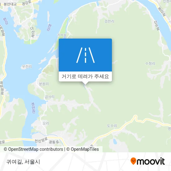 귀여길 지도