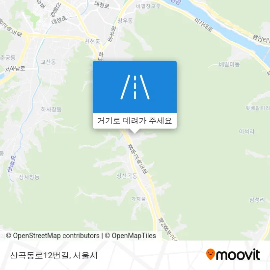산곡동로12번길 지도