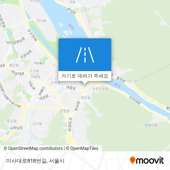 미사대로818번길 지도