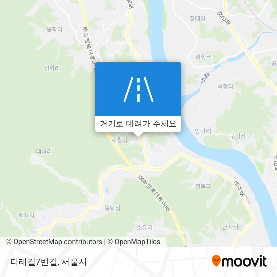 다래길7번길 지도