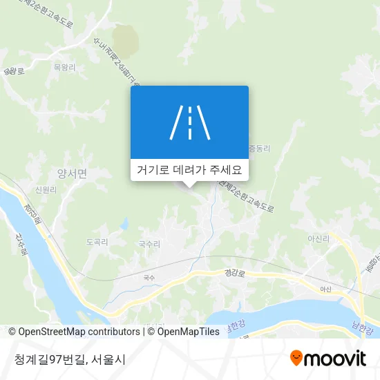 청계길97번길 지도