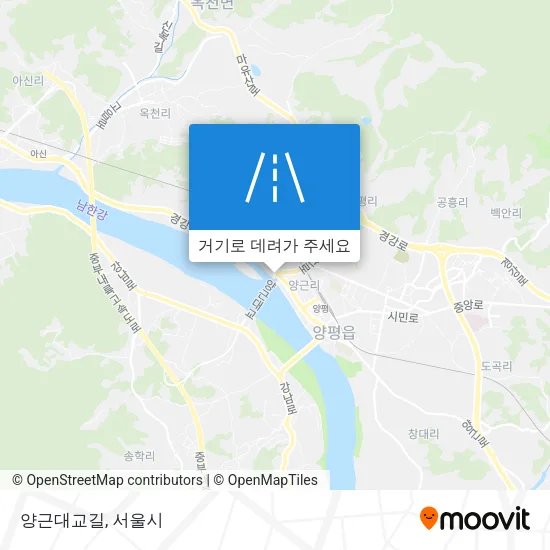 양근대교길 지도