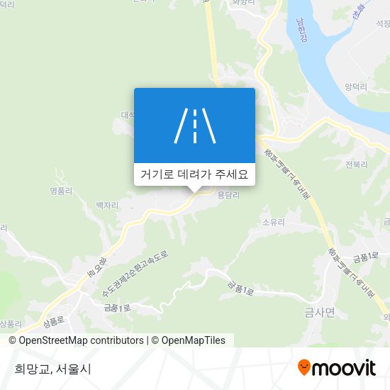 희망교 지도