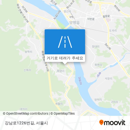 강남로1226번길 지도