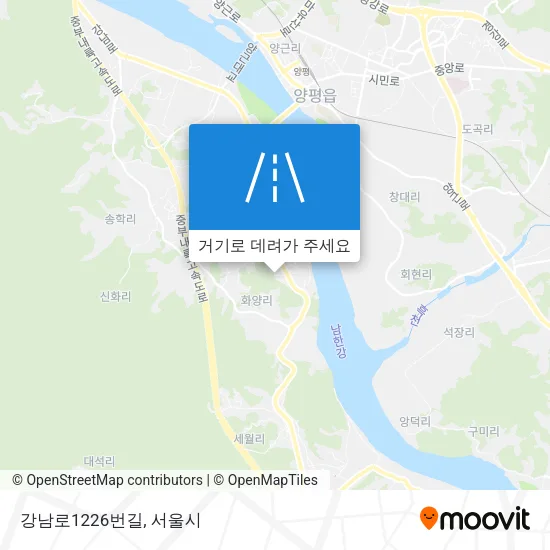 강남로1226번길 지도
