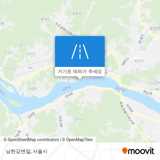 남한강변길 지도