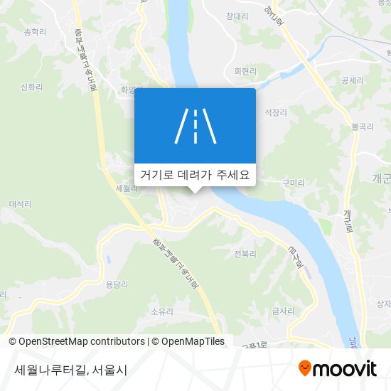 세월나루터길 지도