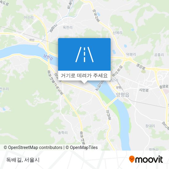 독배길 지도