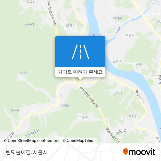 반딧불이길 지도