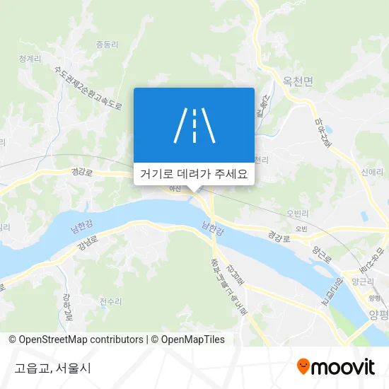 고읍교 지도