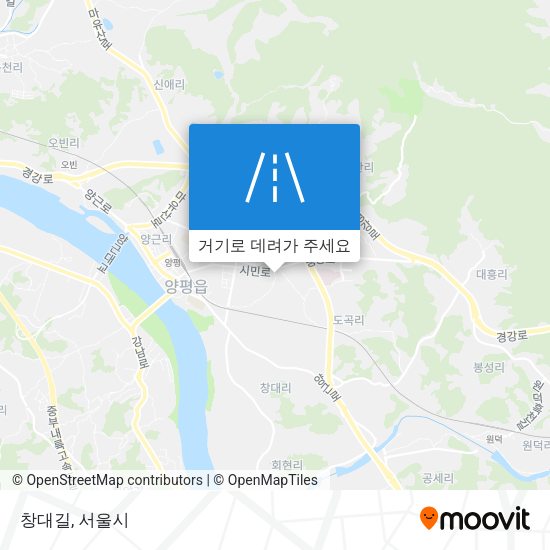 창대길 지도