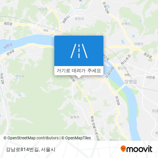 강남로814번길 지도