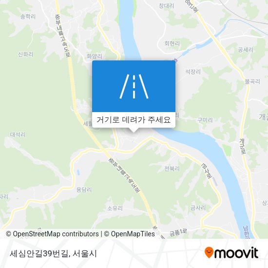 세심안길39번길 지도