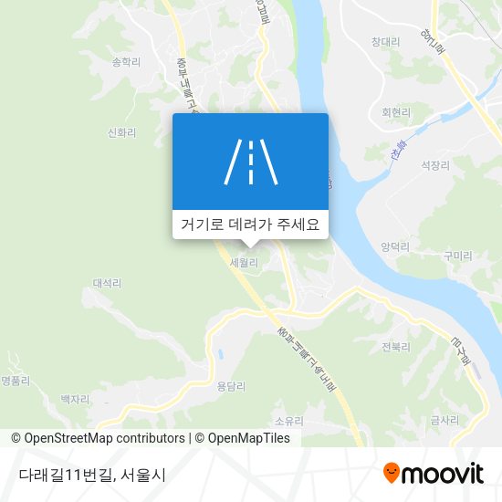 다래길11번길 지도