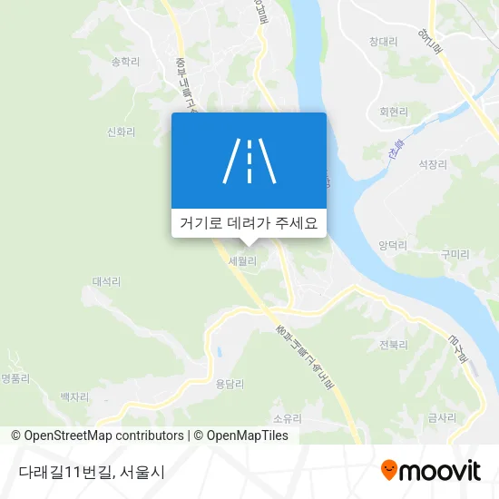 다래길11번길 지도