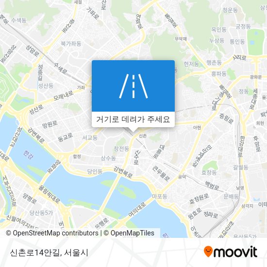 신촌로14안길 지도