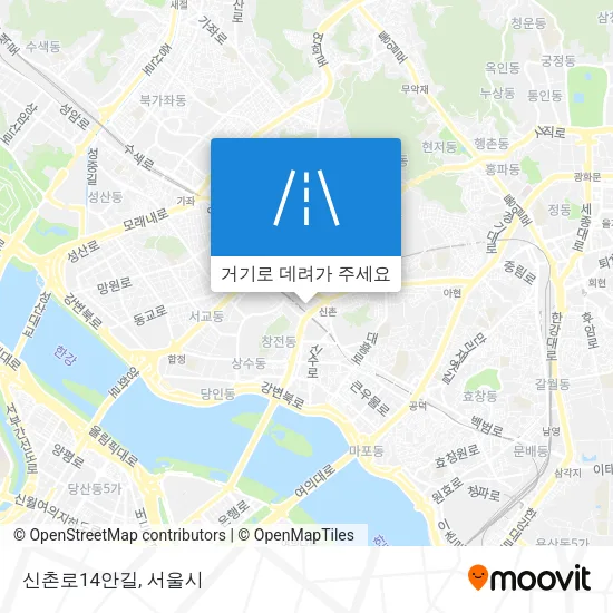 신촌로14안길 지도