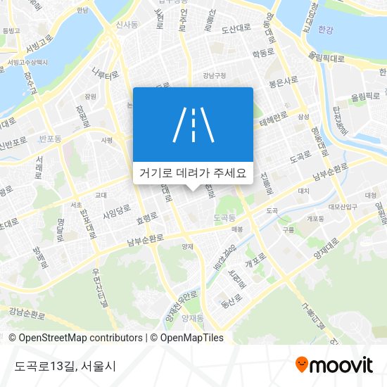 도곡로13길 지도