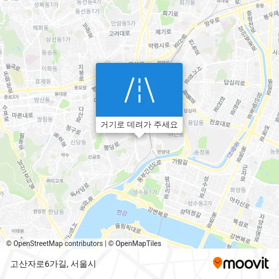 고산자로6가길 지도