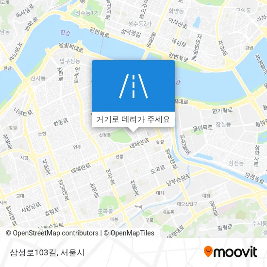 삼성로103길 지도