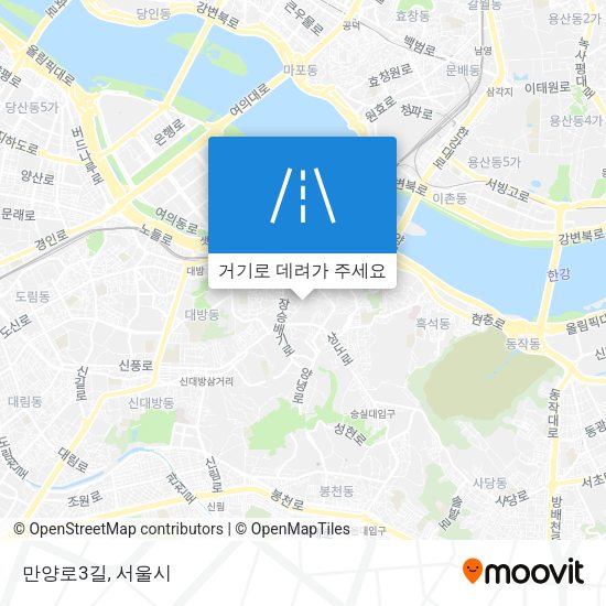 만양로3길 지도