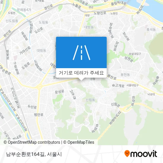 남부순환로164길 지도