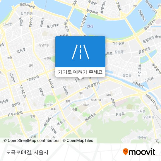 도곡로84길 지도