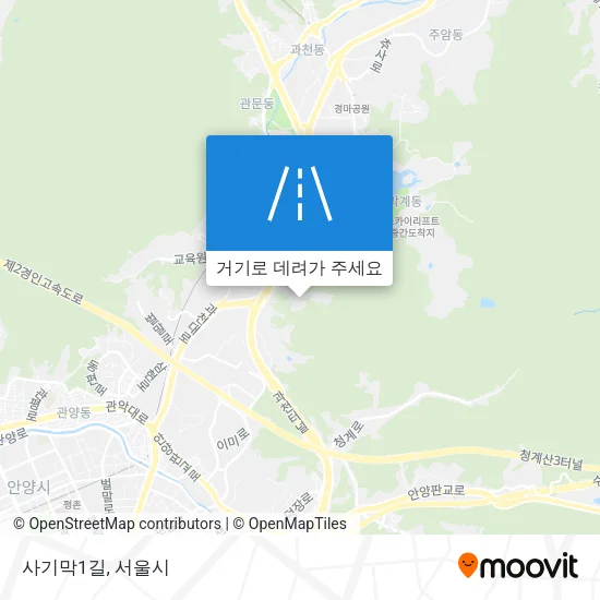 사기막1길 지도