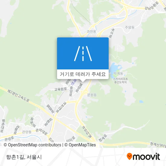 향촌1길 지도