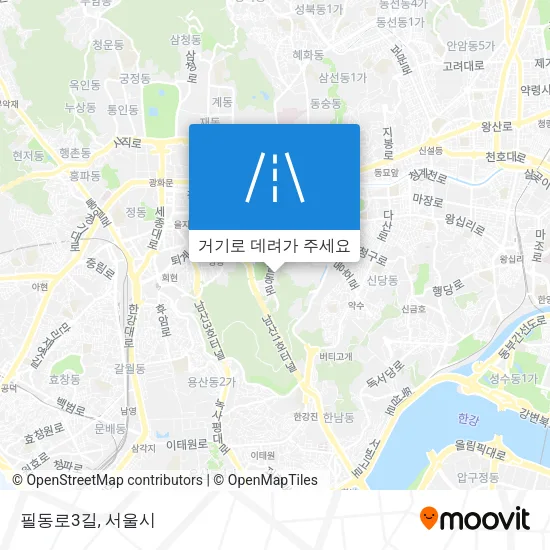 필동로3길 지도