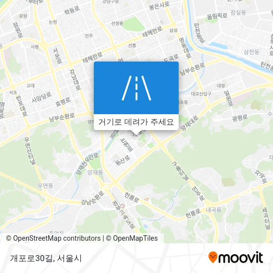 개포로30길 지도
