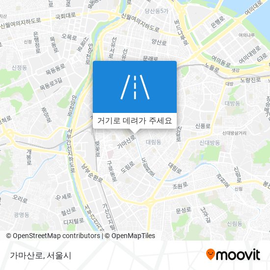 가마산로 지도