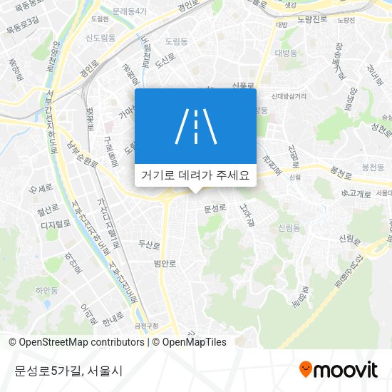 문성로5가길 지도