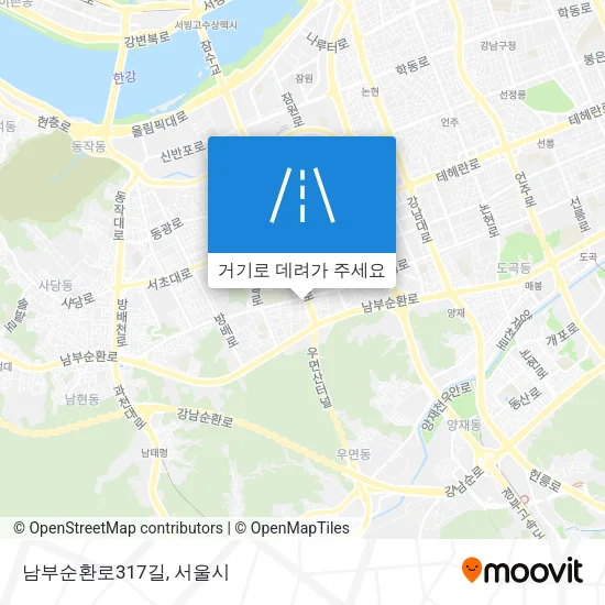 남부순환로317길 지도