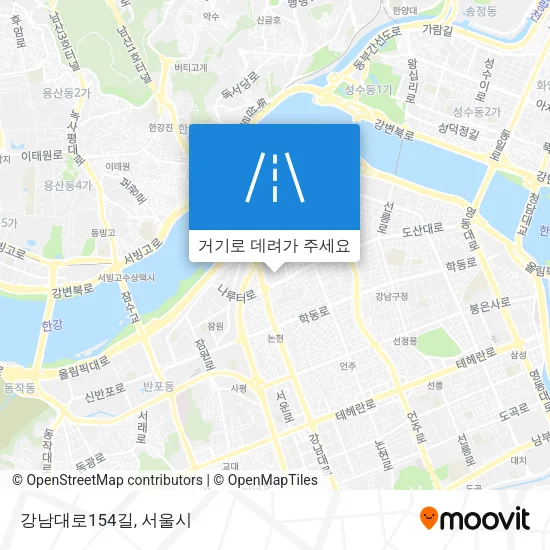 강남대로154길 지도