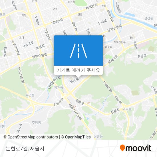 논현로7길 지도