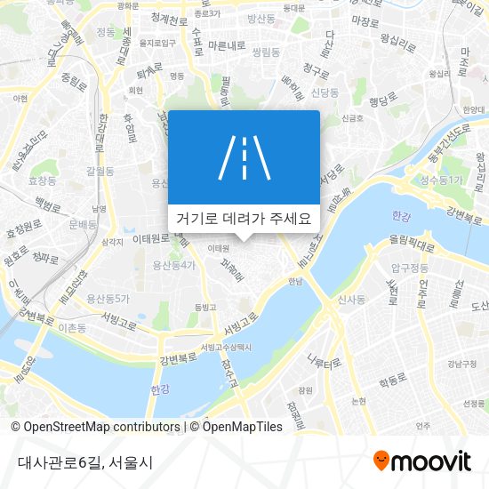 대사관로6길 지도
