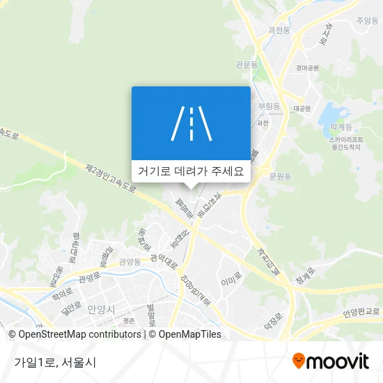 가일1로 지도