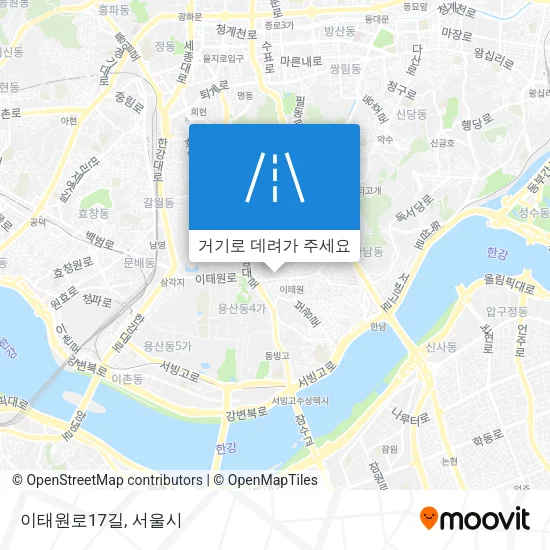이태원로17길 지도