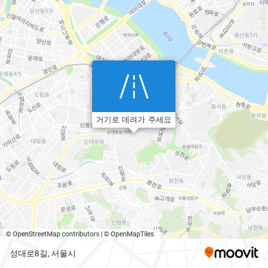 성대로8길 지도