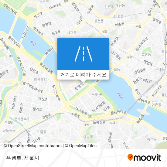 은행로 지도