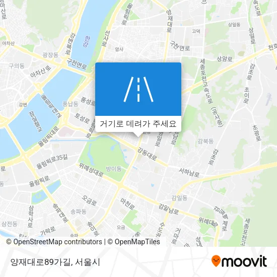 양재대로89가길 지도
