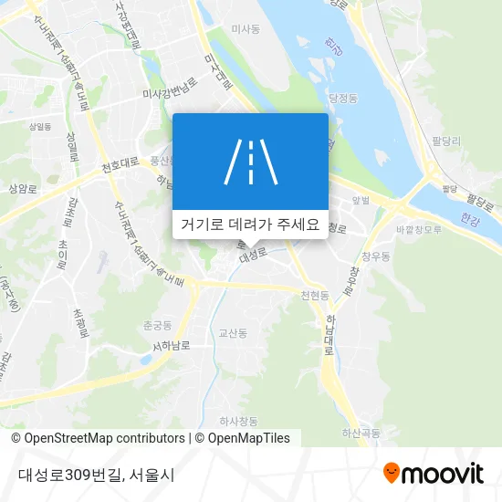 대성로309번길 지도