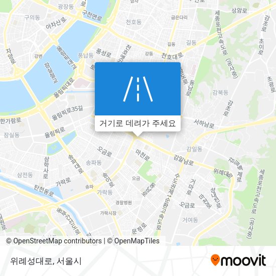 위례성대로 지도