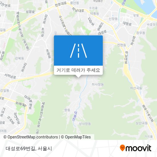 대성로69번길 지도